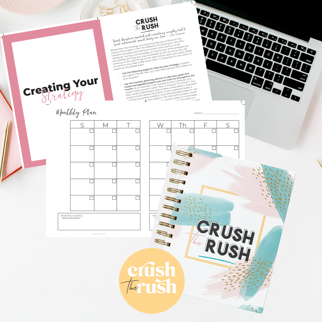 Crush the Rush Quarterly Planner
