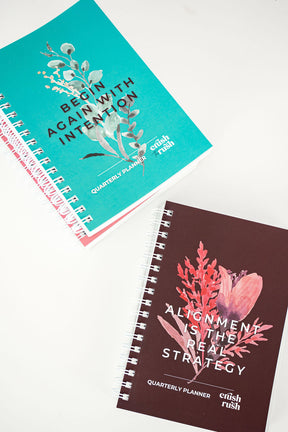 Begin Again with Intention (Teal)